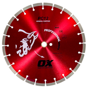 Ox Tools Pro 14" General Purpose / Concrete Diamond Blade | 3 Pack OX-PC12-14-3