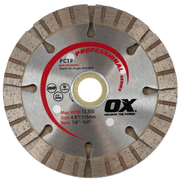Ox Tools Pro 4-1/2" Sandwich Tuck Pointing Diamond Blade OX-PCTP-4.5