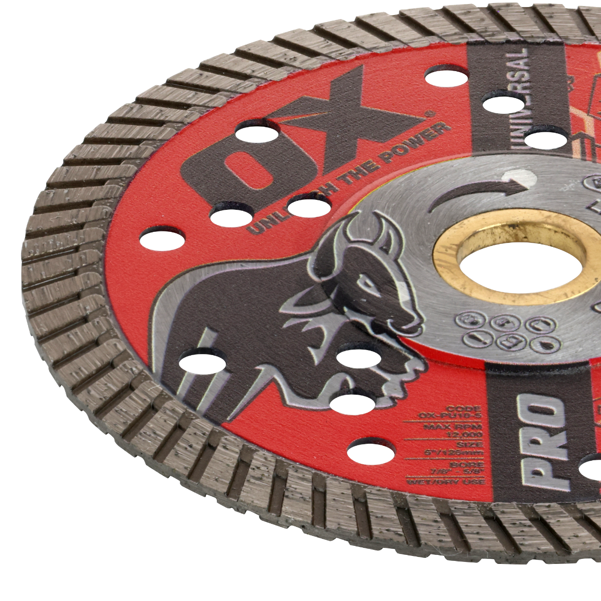 Ox Tools Pro 5" Universal Diamond Blade OX-PU10-5