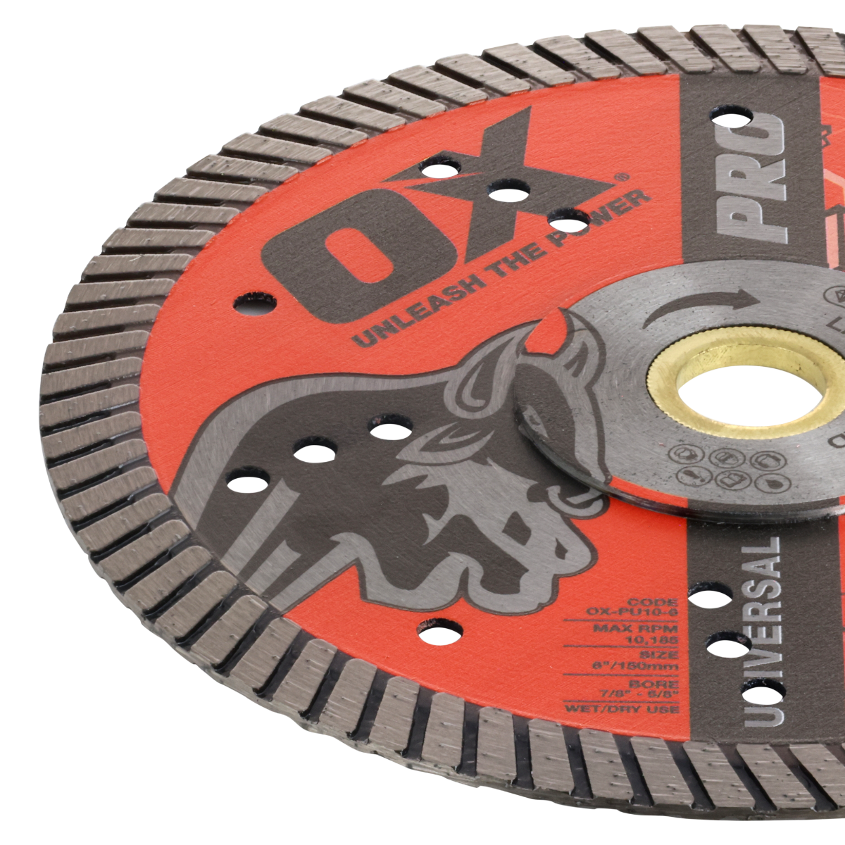 Ox Tools Pro 6" Universal Diamond Blade OX-PU10-6