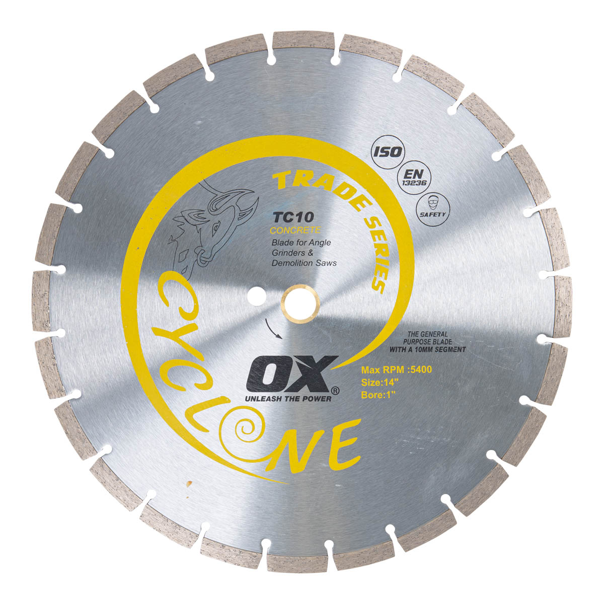 Ox Tools Trade 14" General Purpose / Concrete Diamond Blade OX-TC10-14