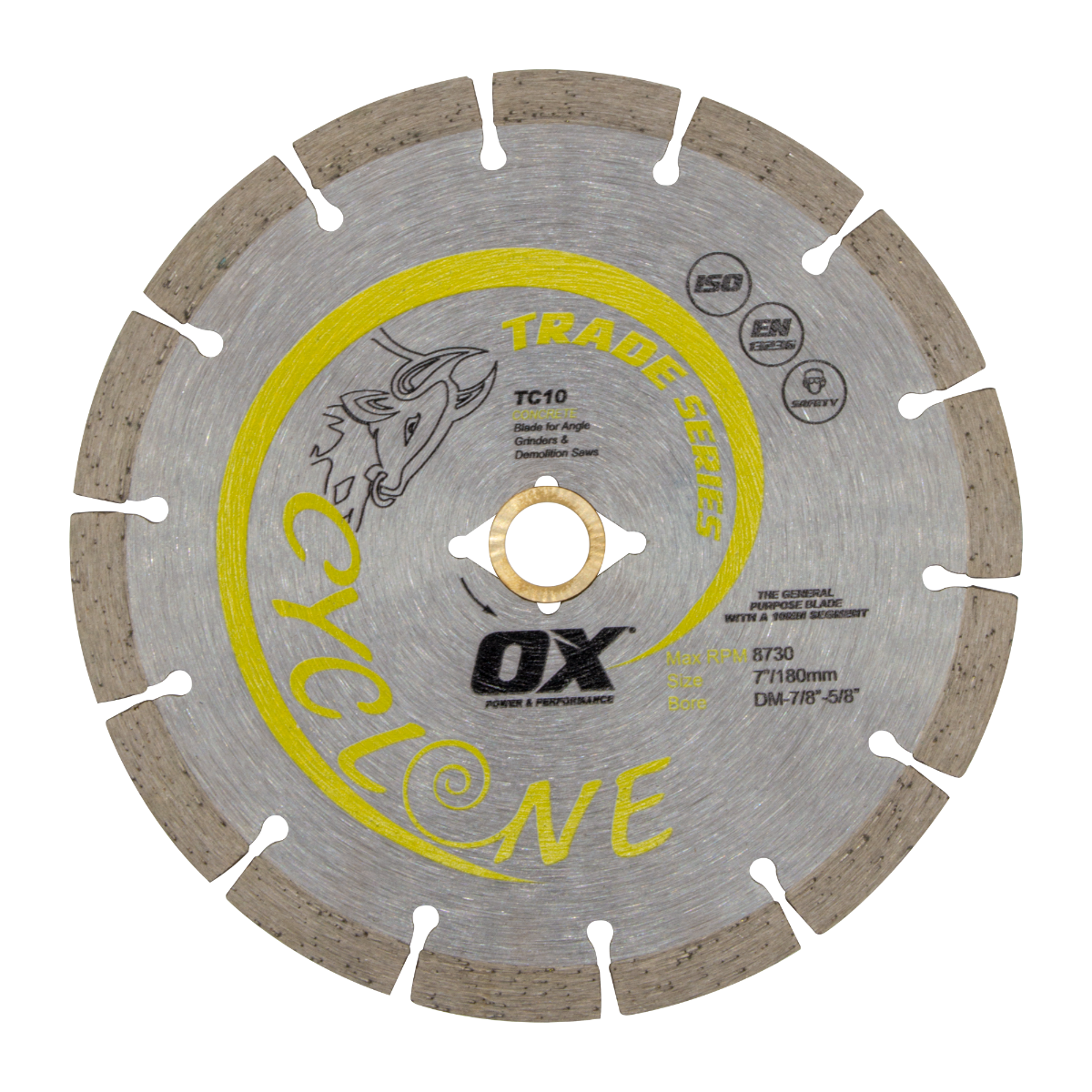 Ox Tools Trade 7" General Purpose / Concrete Diamond Blade OX-TC10-7