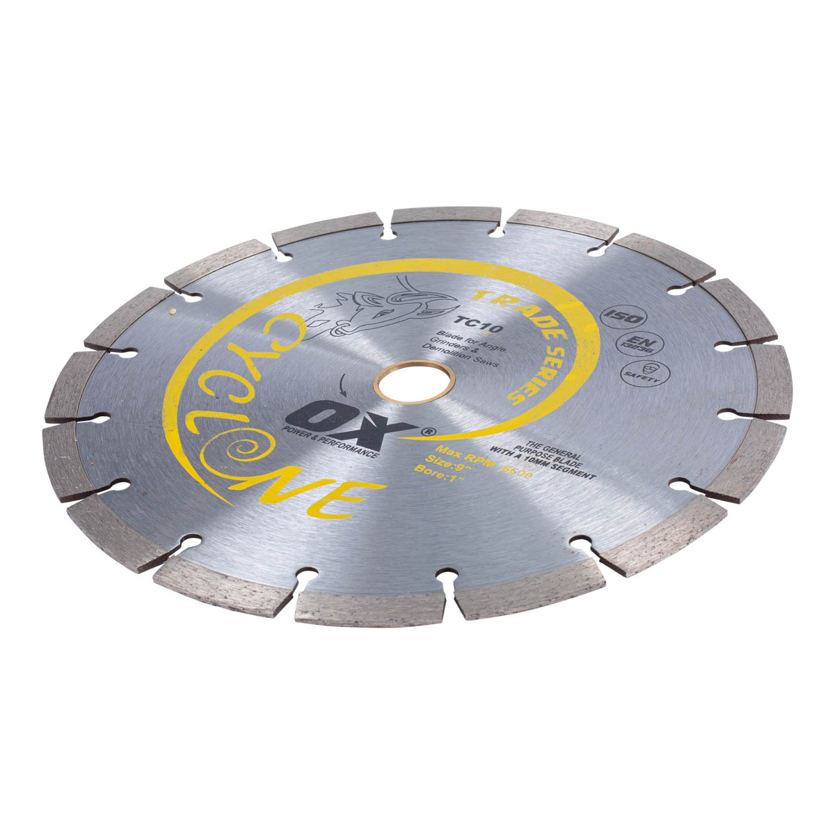 Ox Tools Trade 9" General Purpose / Concrete Diamond Blade OX-TC10-9