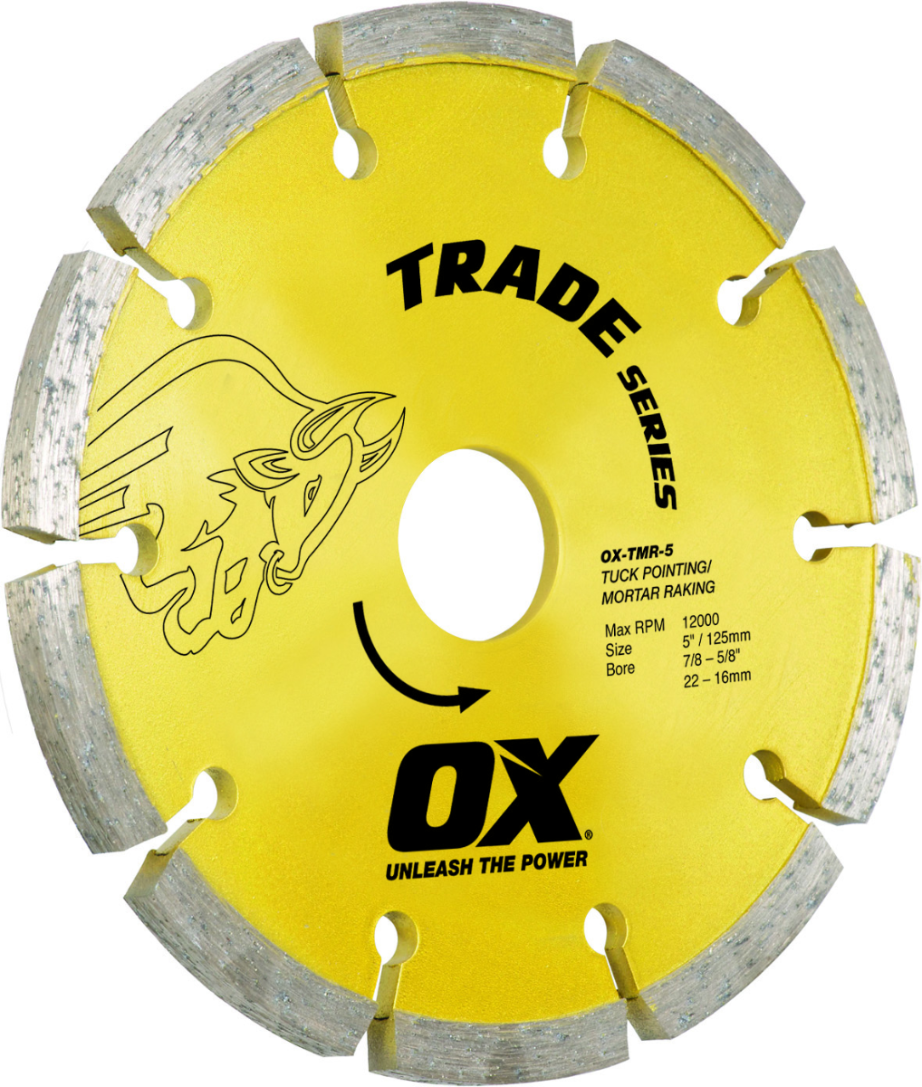 Ox Tools Trade 5" Tuck Pointing Diamond Blade OX-TMR-5