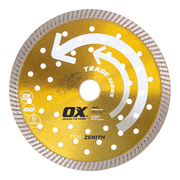 Ox Tools Trade 7" Turbo Universal/Hard Diamond Blade OX-TU10-7
