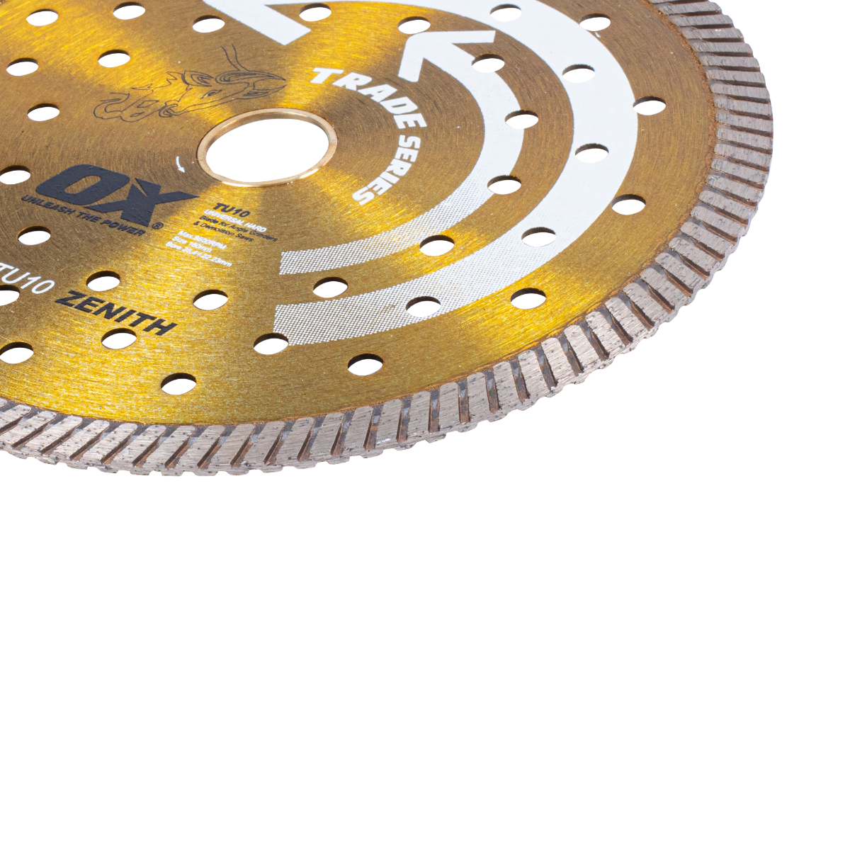 Ox Tools Trade 7" Turbo Universal/Hard Diamond Blade OX-TU10-7
