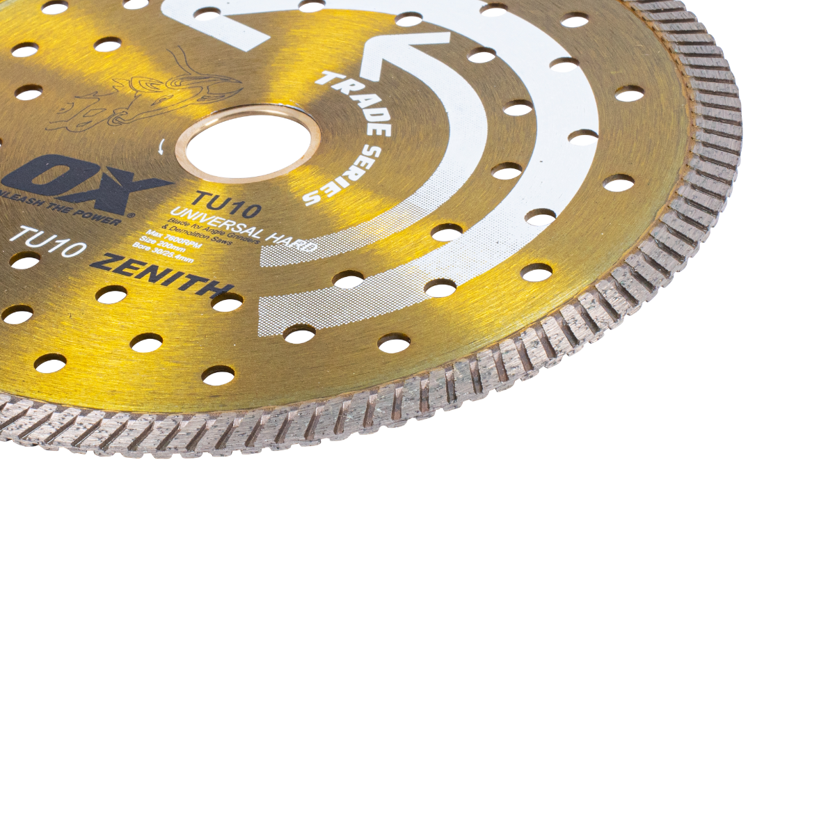 Ox Tools Trade 8" Turbo Universal/Hard Diamond Blade OX-TU10-8