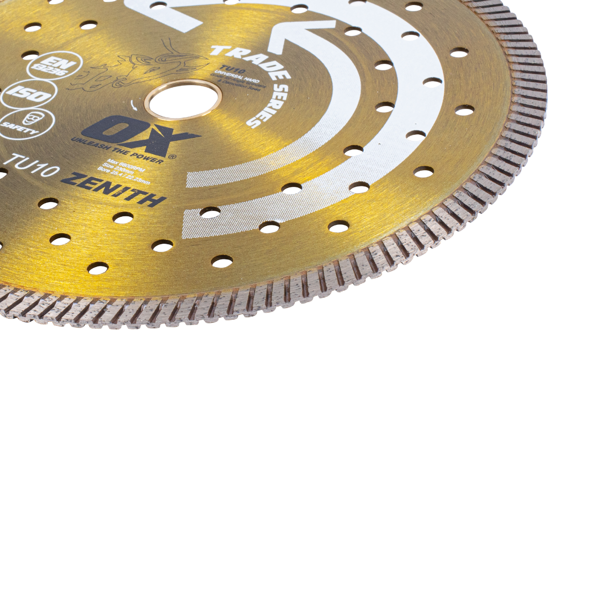 Ox Tools Trade 9" Turbo Universal/Hard Diamond Blade OX-TU10-9
