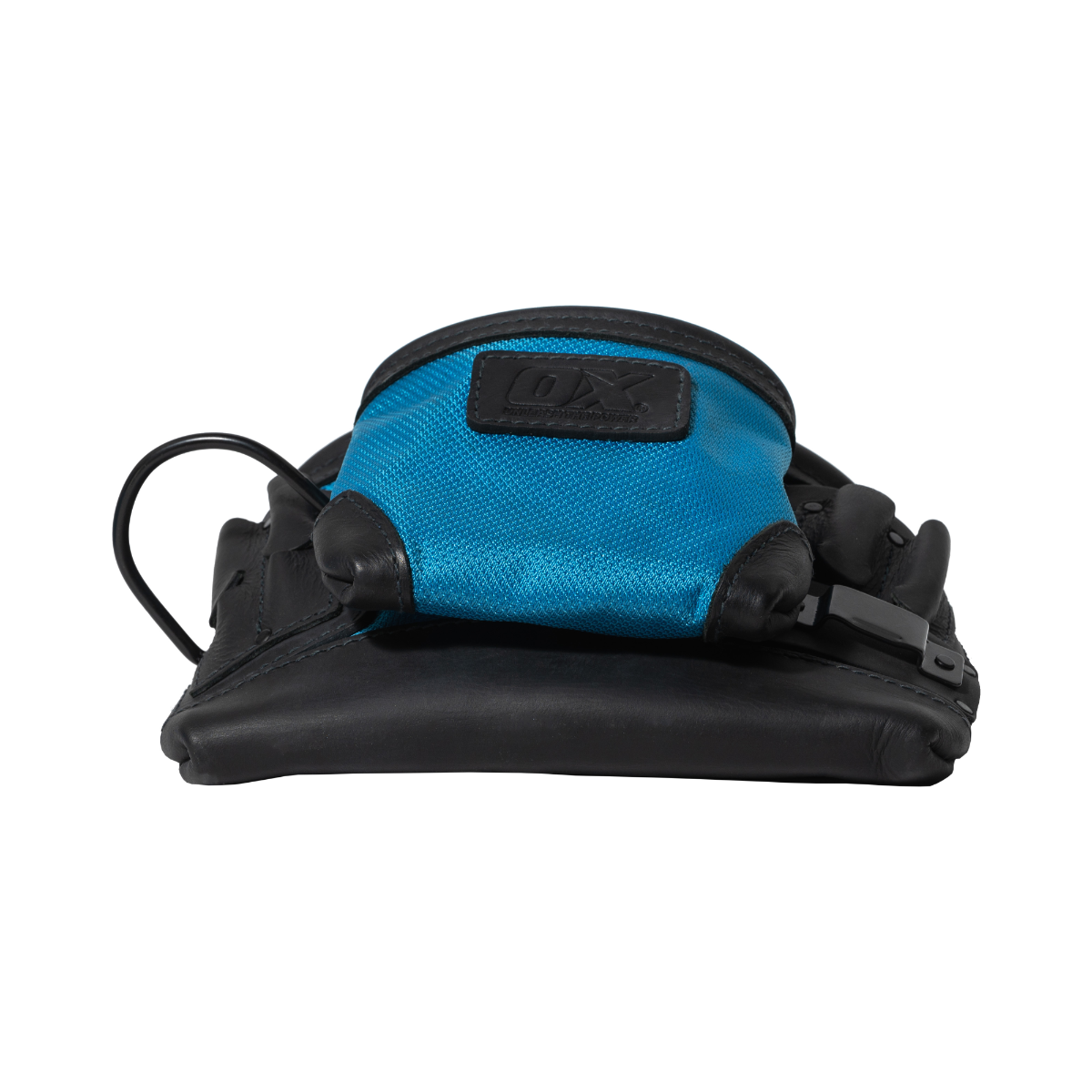 Ox Tools Ultimate 10-Pocket Fastener Pouch | Leather & Nylon w/ Kevlar Reinforcement OX-U268501