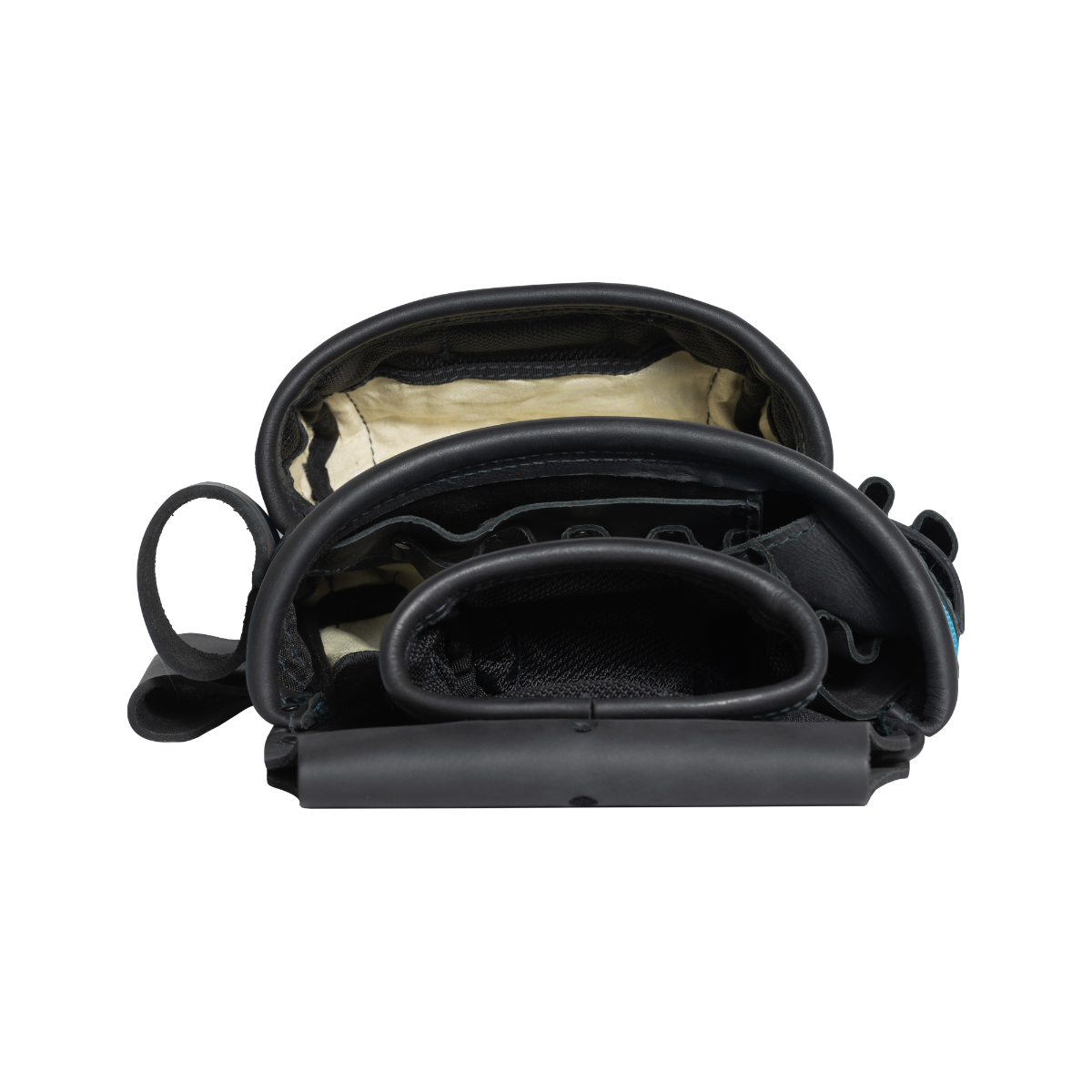 Ox Tools Ultimate 3-Pocket Fastener Pouch | Leather & Nylon w/ Kevlar Reinforcement OX-U268504