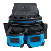 Ox Tools Ultimate 3-Pocket Framer's Pouch | Leather & Nylon w/ Kevlar Reinforcement OX-U268505