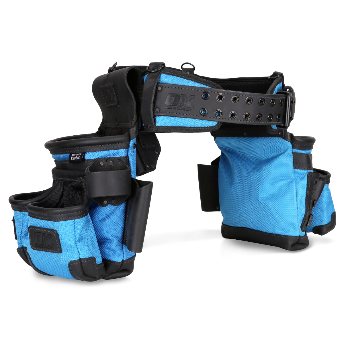 Ox Tools Ultimate 4-Piece Construction Rig | Leather & Nylon w/ Kevlar Reinforcement OX-U268601