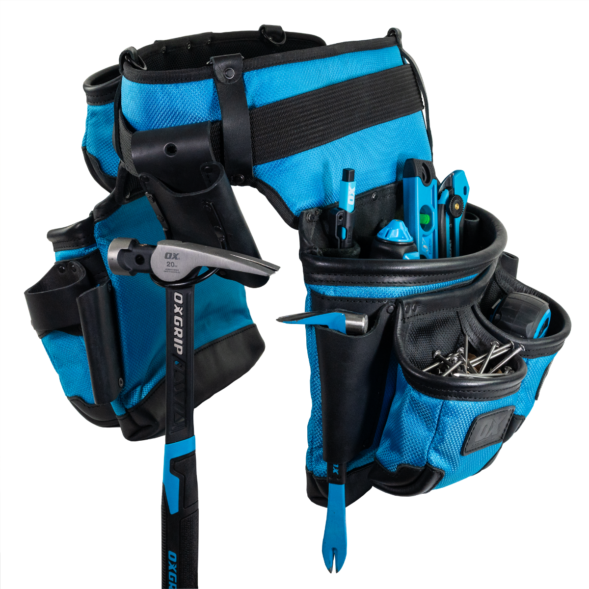 Ox Tools Ultimate 1-Piece Construction Rig | Leather & Nylon w/ Kevlar Reinforcement OX-U268602