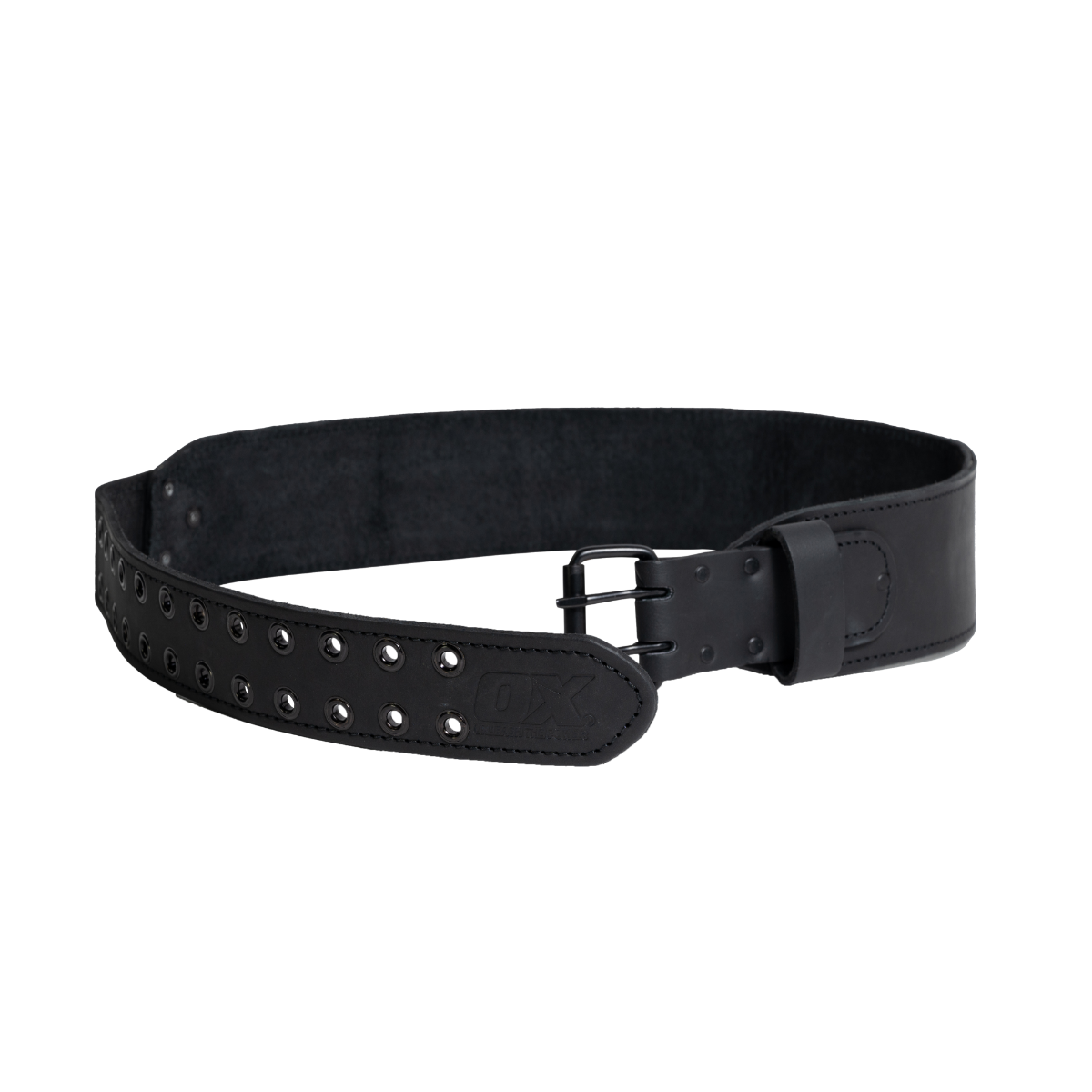 Ox Tools Ultimate 3" Tool Belt | Small/Medium 29"-40" | Leather & Nylon w/ Kevlar Reinforcement OX-U268701