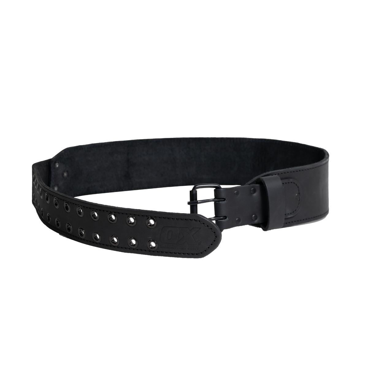 Ox Tools Ultimate 3" Tool Belt | XX-Large 42"-53" | Leather & Nylon w/ Kevlar Reinforcement OX-U268703