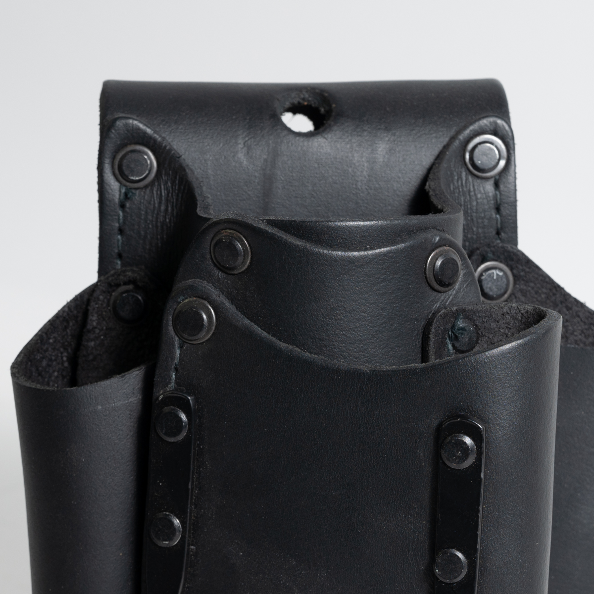 Ox Tools Ultimate Hammer Holder & Utility Knife Pocket | Leather & Nylon w/ Kevlar Reinforcement OX-U268802