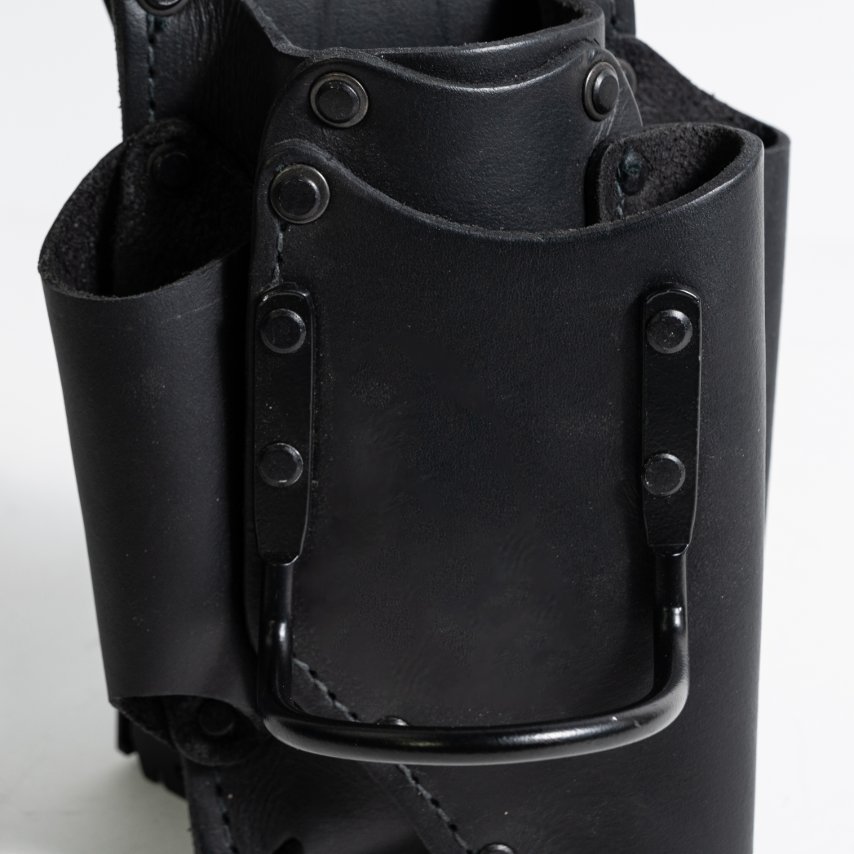 Ox Tools Ultimate Hammer Holder & Utility Knife Pocket | Leather & Nylon w/ Kevlar Reinforcement OX-U268802