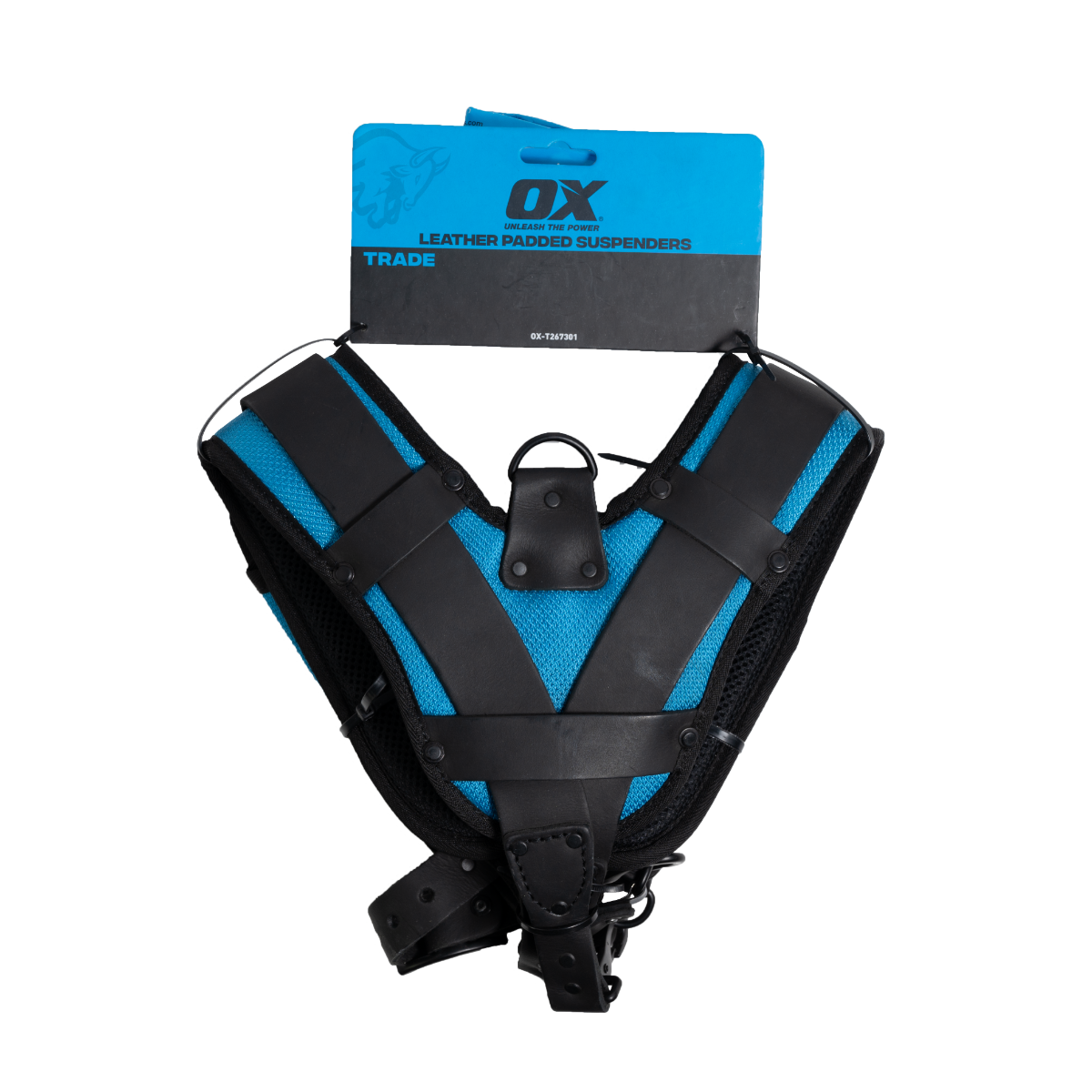 Ox Tools Ultimate Suspenders | Leather & Nylon w/ Kevlar Reinforcement OX-U268901