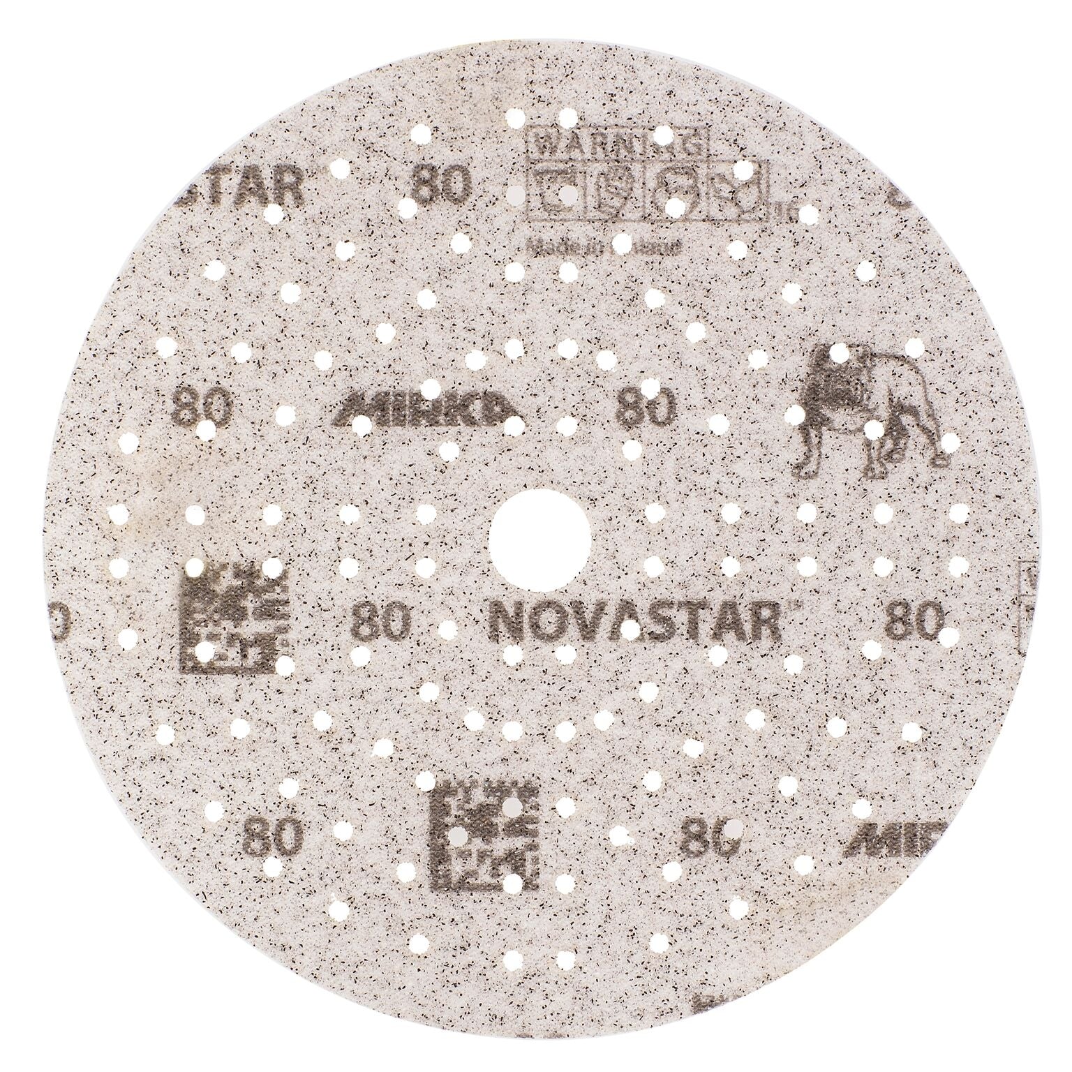 Mirka Novastar 6 in. 150G Grip Film-Backed Disc, Qty 50 FG-6MH-150