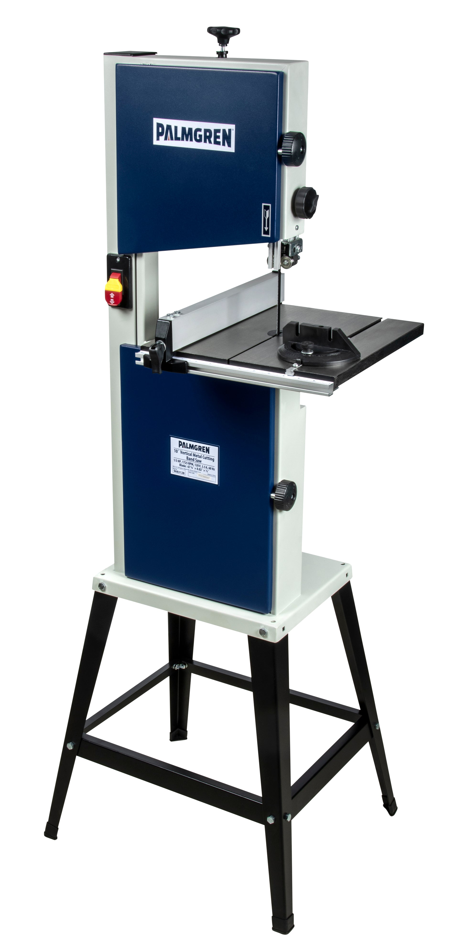 Palmgren 10" Vertical Metal Cutting Band Saw 9683128