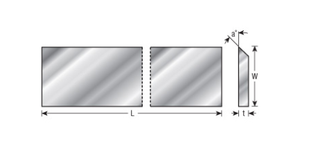 Amana Tool 4 pc 6x5/8x1/8 HSS T1/18% Tungsten P 160