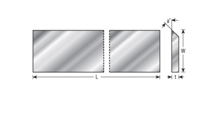 Amana Tool 3 pc 6-1/8x3/4 inx1/8 HSS T-1/18% P 230
