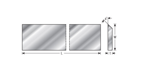 Amana Tool 10 in x 30mmx1/8 in HSS T-1/18% Tungsten P 432