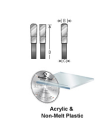 Amana Tool 7-1/4 in /40T Plastic Cutting TCG PC-620