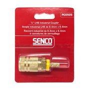 Senco Push On Plug Coupler 1/4 X 1/4 Lhb Ind Interc PC0505
