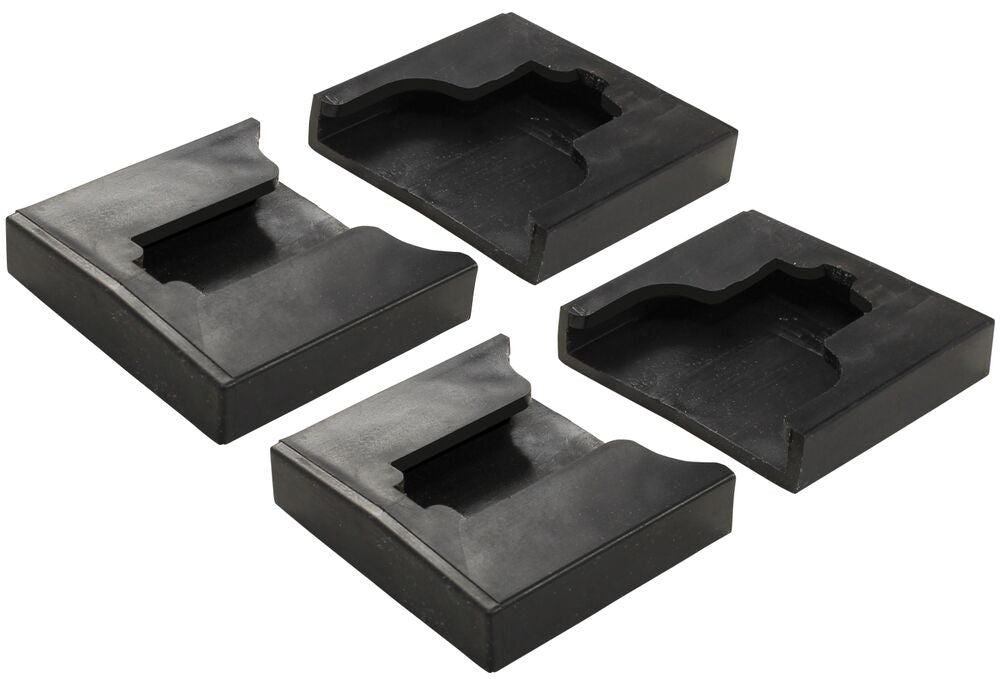 Bessey Tools Non-Marring Soft Replacement Protective Pads for PC12-2 Pipe Clamps, 4-Pack PC12-2-PADS