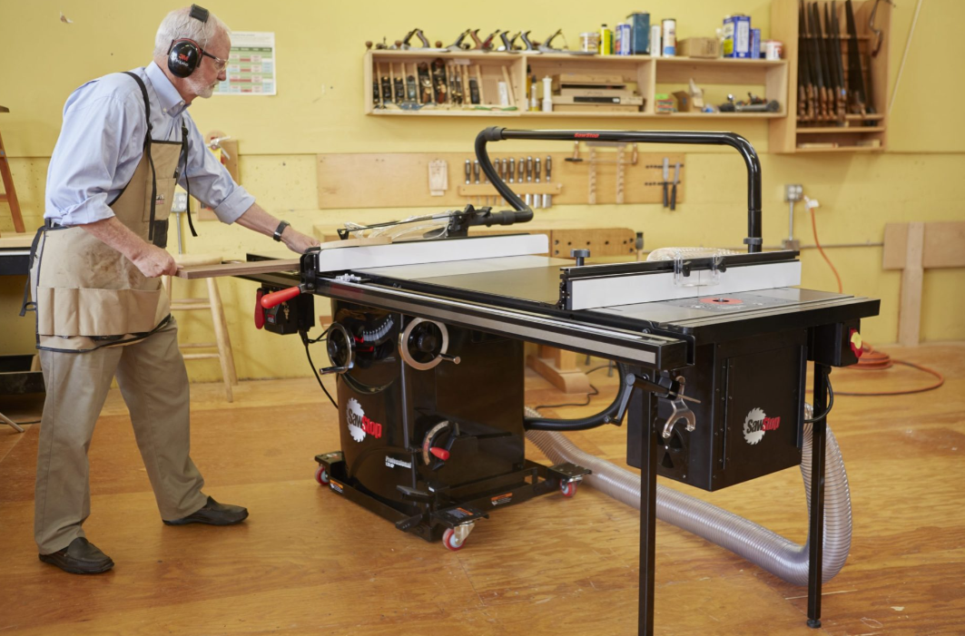 SawStop Professional Table Saw 1.75HP, 110V, w/ 36" Fence Assembly PCS175-TGP236