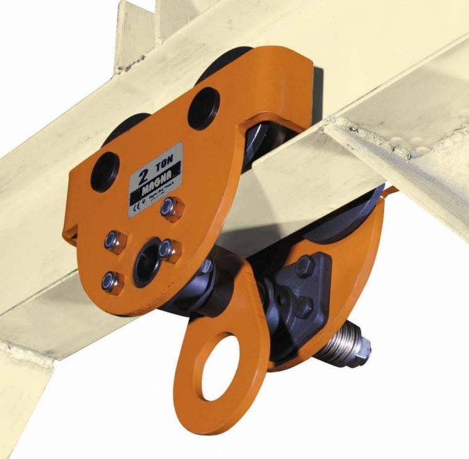 MAGNA Lifting Products 10 Ton Plain Trolley PTR1000