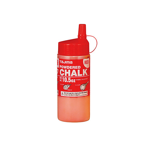 Tajima Tool Micro Chalk, Ultra-Fine Chalk with Easy-Fill Nozzle, 300g/10.5 oz, Red PLC2-R300
