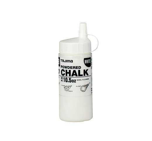 PLC2-W300, Tajima Micro Chalk, Ultra-Fine Chalk with Easy-Fill Nozzle, 300g/10.5 oz, White