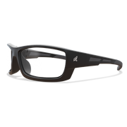 Edge Eyewear Mazeno Slim Fit Safety Glasses, Black Frame, Clear Lens PM111
