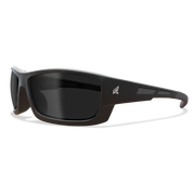 Edge Eyewear Mazeno Slim Fit Safety Glasses, Black Frame, Smoke Lens PM116