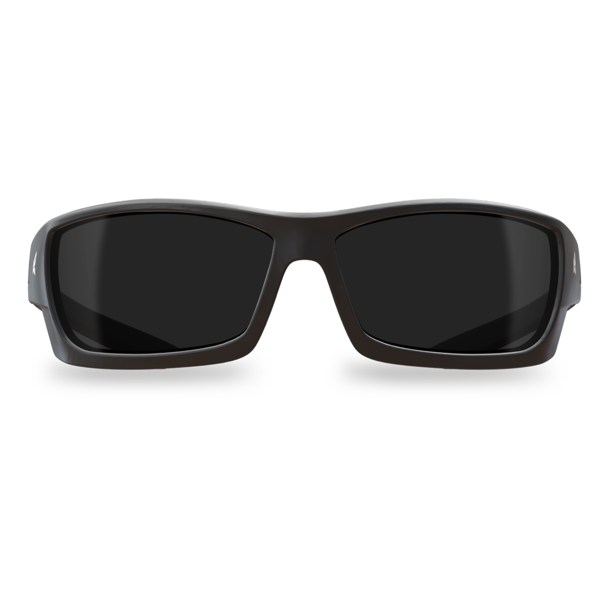 Edge Eyewear Mazeno Slim Fit Safety Glasses, Black Frame, Smoke Lens PM116