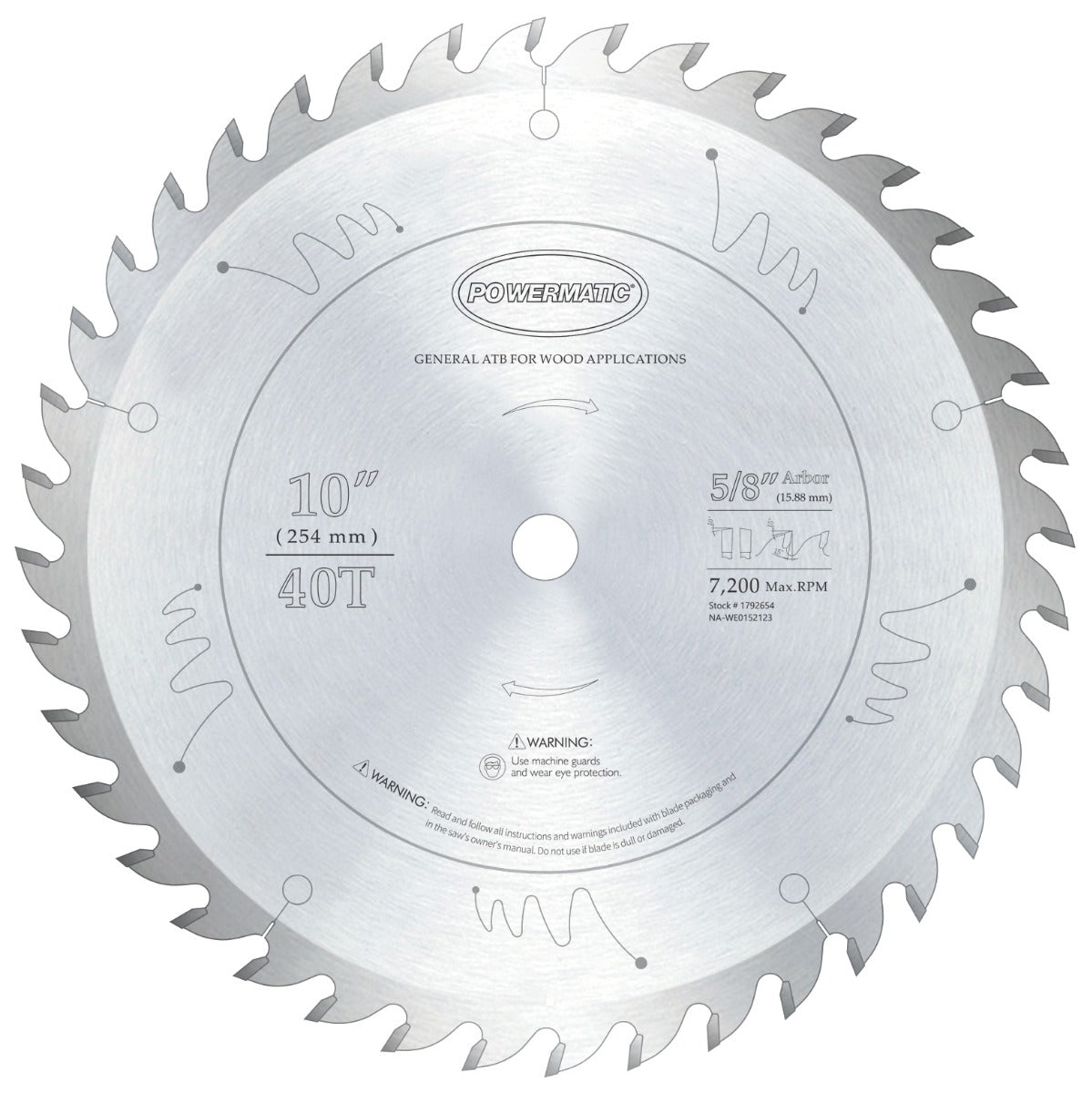 1792654, POWERMATIC 1040 GENERAL CSBLADE
