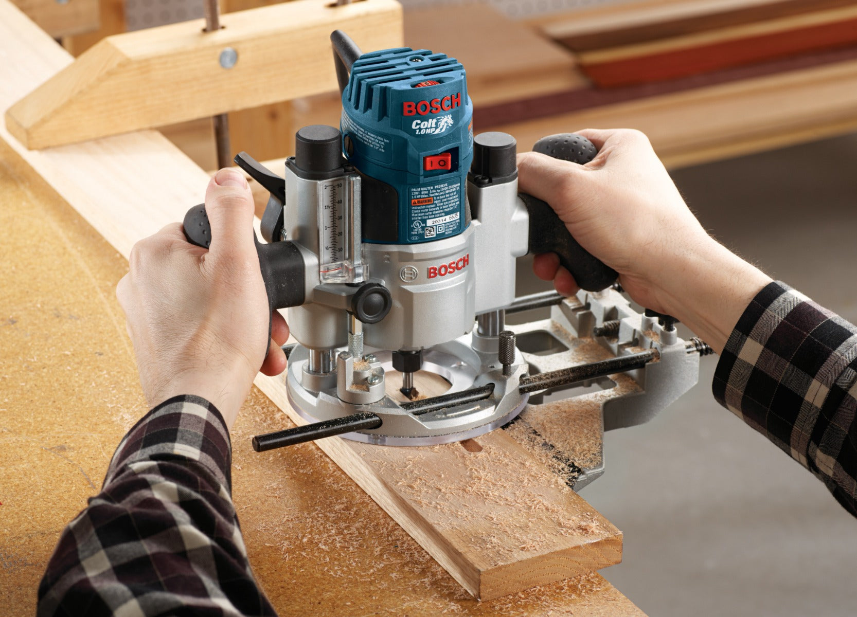 Bosch Palm Router Plunge Base, PR10/20EVS Series PR011