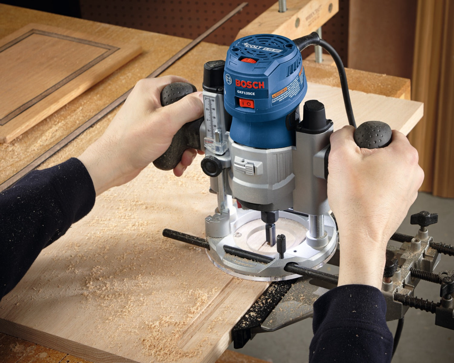 Bosch Palm Router Plunge Base, GKF125 PR111