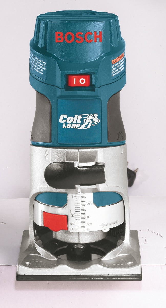 Bosch Variable Speed Palm Router Installer Kit, 1 HP PR20EVSNK