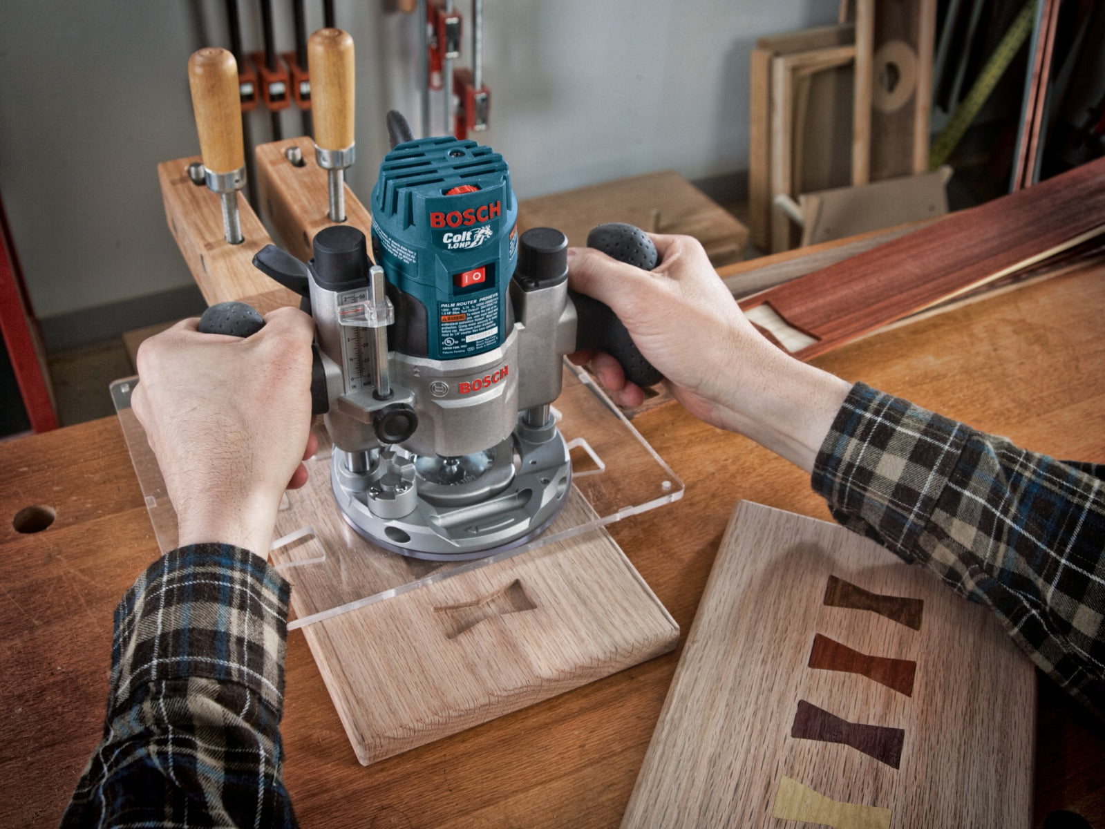 Bosch Palm Router Plunge Base, PR10/20EVS Series PR011