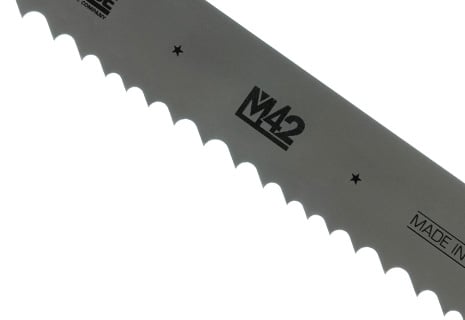 MK Morse 4254681150, M.K. Morse, 115in Blade Length, 3/4in-Width, 0.035in-Thickness, 6/10-TPI  ZWEFC610M42  Bandsaw Blade 4254681150