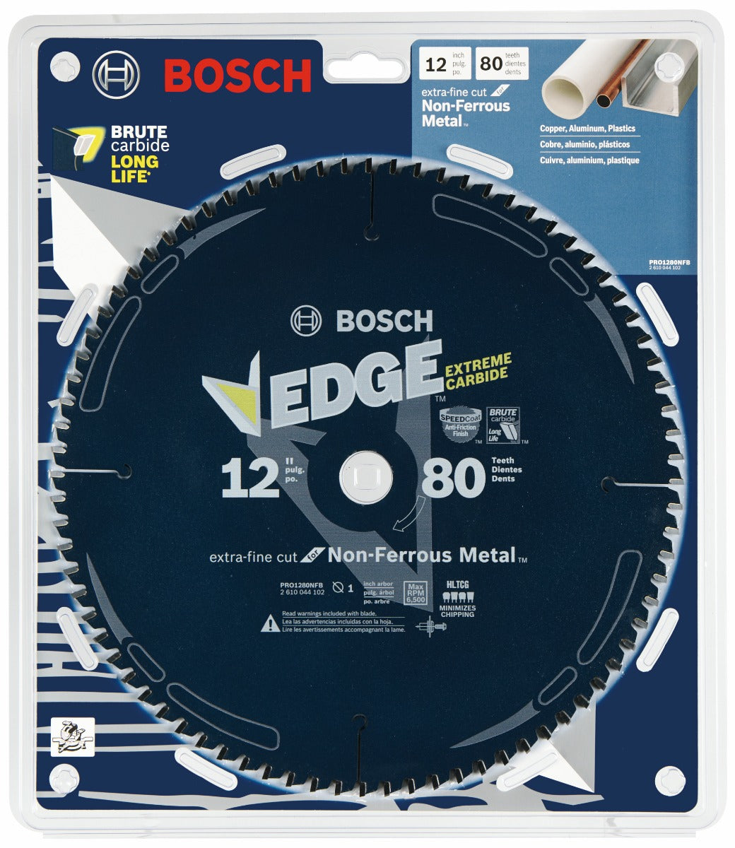 Bosch 12 in. 80 Tooth Edge Non-Ferrous Metal-Cutting Circular Saw Blade