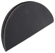 Mirka 6 in. Grip Faced Half-Round Hand Pad, Qty 1 106HPHRG