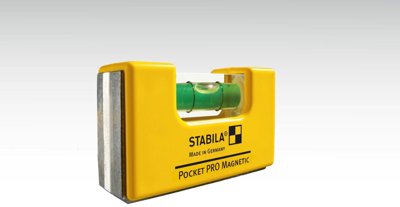 Stabila Pocket Pro Level with V-Groove Magnet 11901