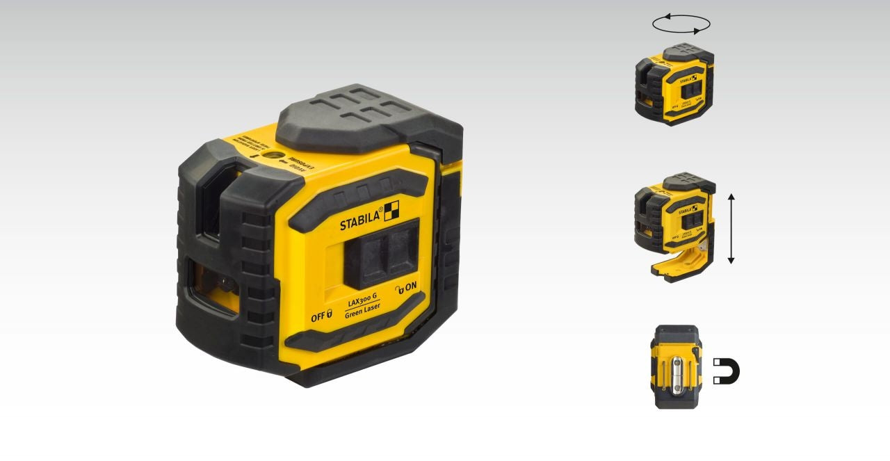 Stabila Crosslines & Plumb Dots Laser, LAX 300 G 03185