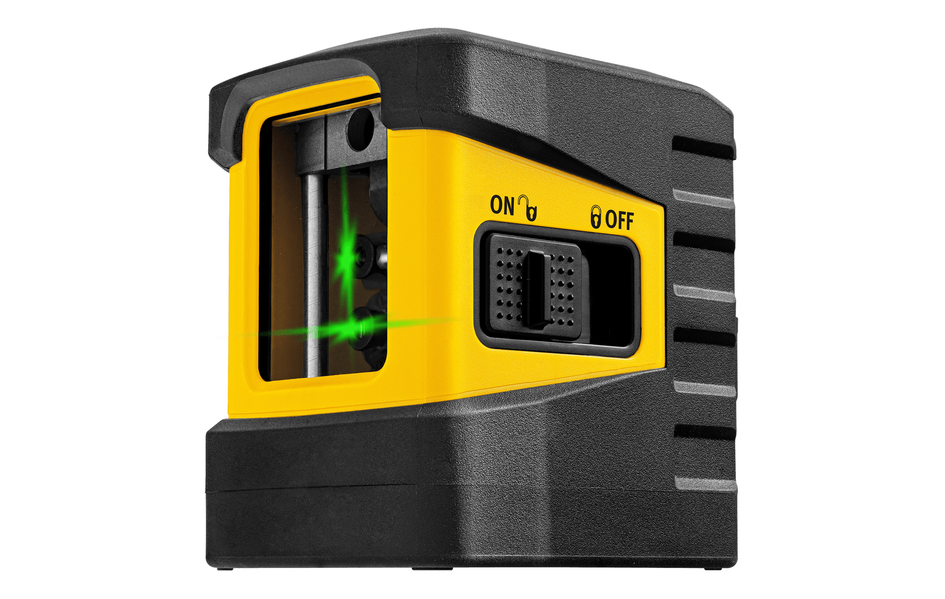 Stabila LAX 60 G Green Beam Cross Line Laser, Self-Leveling, 100 ft. Range 03280