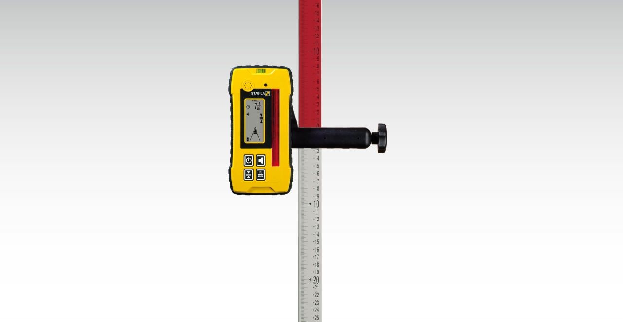 Stabila Receiver with Bracket, REC 300 DE-TECH 7430