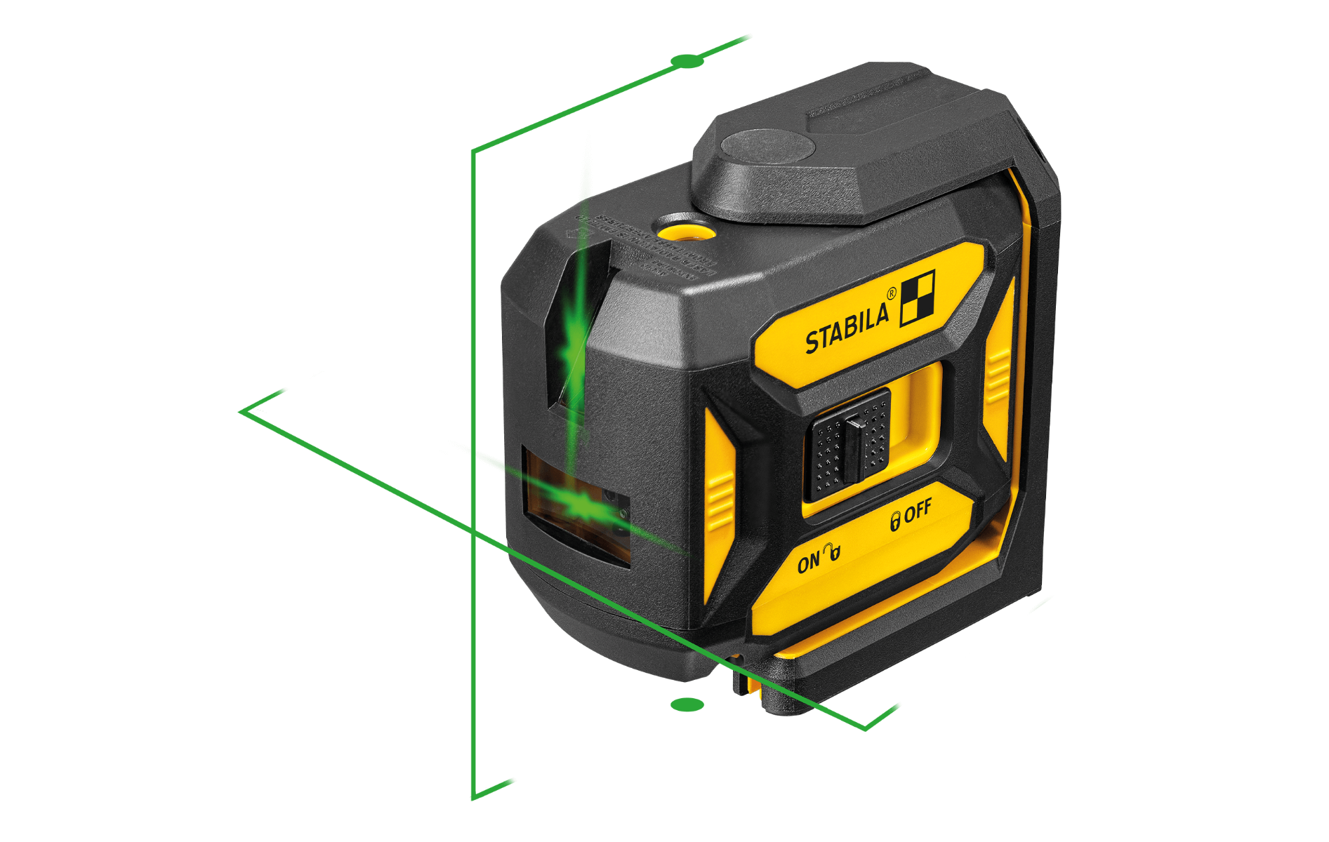 Stabila LAX 320 G Green Cross Line & Plumb Dot Laser 03190